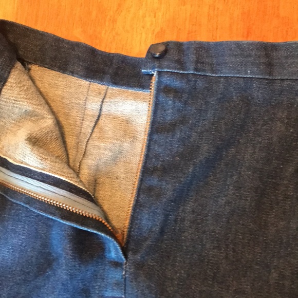 Handmade Jean/denim skirt - Picture 5 of 6